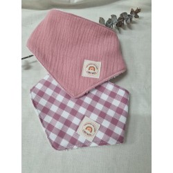 Bandana Cuadros Rosa (Pack de 2)