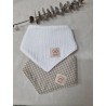 Bandana Cuadros Tostado (Pack de 2)