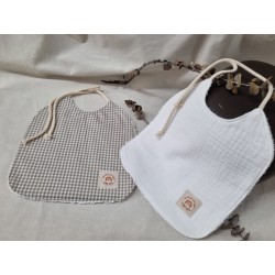 Babero cuerda tostado (Pack de 2)