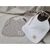 Babero cuerda tostado (Pack de 2)