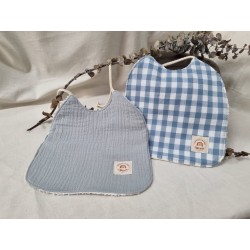 Babero cuerda azul (Pack de 2)